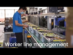 UL認証 51.2V 100Ah 積み重ねたラック LiFePO4 エネルギー貯蔵電池