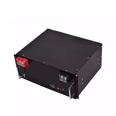 スマートな51.2v 48V Lifepo4電池のパック サーバー棚は5kw 100ahを取付けた