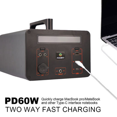 OEM DC/AC 220vバックアップ電池の発電機のキャンプの発電所500wh 600W 700W 1000W