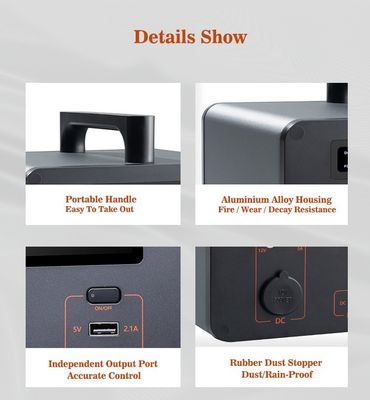 DC USBとの注文のタイプC動力火車の太陽発電機300w 144000mAh