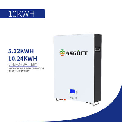 雑種の格子LiFePO4リチウムパワーウォールの太陽電池51.2 V 48のボルト5KWh