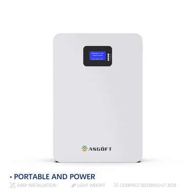 太陽系電池20kw 5Kw力のリチウム壁に取り付けられた48v 200ah 5Kwh 10Kwh LifePo4電池