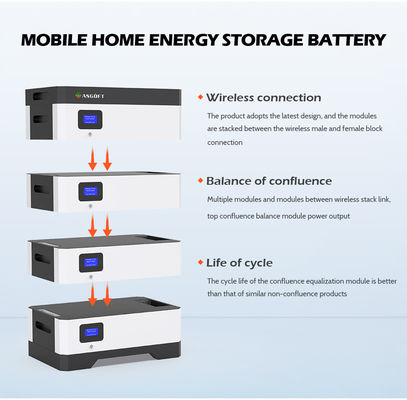 格子Lifepo4エネルギー蓄積電池システムを離れた48V 5Kwh 10Kwh