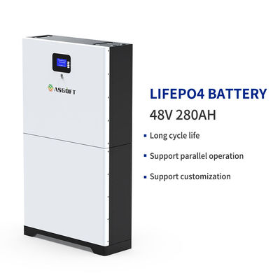 8000周期280ah世帯のための太陽積み重ね可能な48v Lifepo4のエネルギー蓄積電池パワーウォール