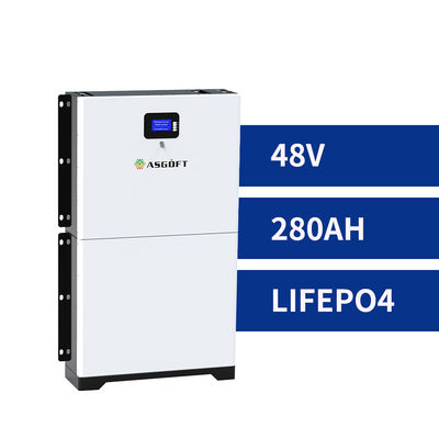 8000周期280ah世帯のための太陽積み重ね可能な48v Lifepo4のエネルギー蓄積電池パワーウォール