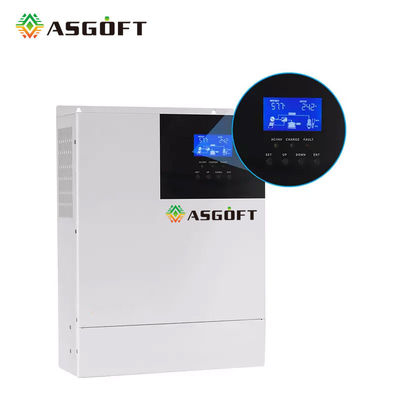 ASGOFT DC AC格子システム5000w 220Vを離れた3段階の太陽インバーター