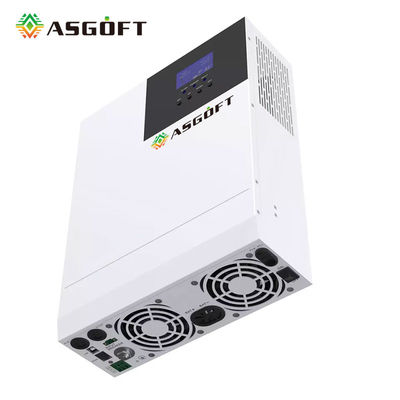 5kw 6kw 5000wの雑種のMPPTの充電器が付いている格子MPPT太陽インバーターを離れた純粋な正弦波