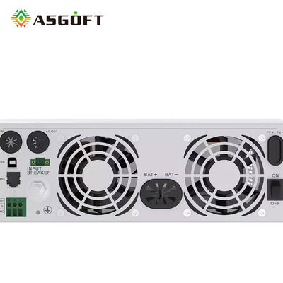 5kw 6kw 5000wの雑種のMPPTの充電器が付いている格子MPPT太陽インバーターを離れた純粋な正弦波