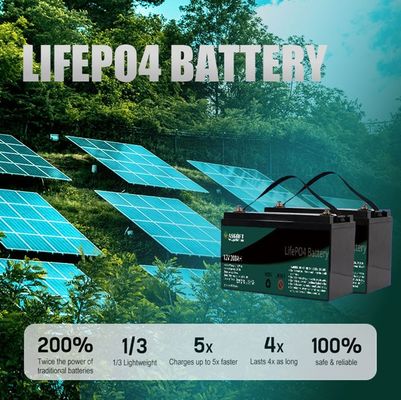 ゴルフ カートの帆ボートのための12.8v 12Vのリチウム電池のパック200ah 100ah 120ah 240ah 400ah