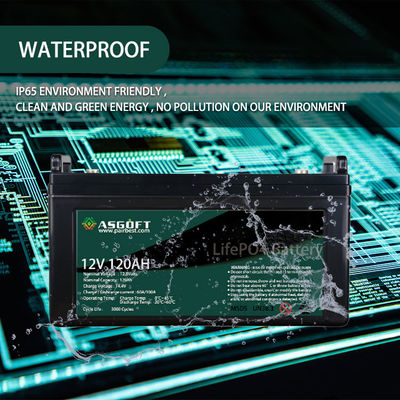 EvのSolar Energy貯蔵のためのLiFePo4 120AH 12Vのリチウム電池のパック