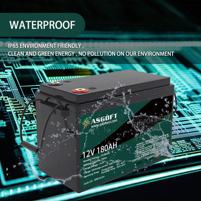 再充電可能な180ah Lifepo4 12Vのリチウム電池のパック深い周期ODM