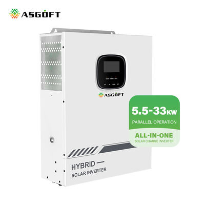 雑種の太陽5000w 5kwインバーター48v格子は家および政府のためのインバーターを接続した