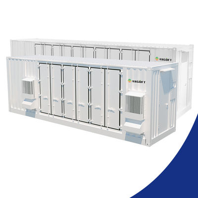 太陽LiFePO4リチウムESSはエネルギー蓄積 システム インバーター1MW 2MW 3MWをコンテナに詰めた