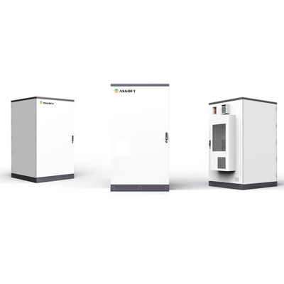 Microgridの太陽エネルギーのリチウム イオン電池のキャビネットのエネルギー蓄積215Kwh 200kwh 186kwh