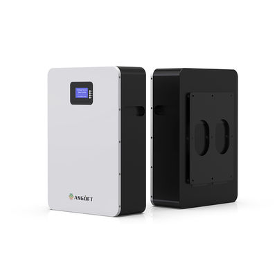 Asgoftの太陽系電池20kw 5Kw力のリチウム壁に取り付けられた48v 100ah 200ah 5Kwh 10Kwh LifePo4電池