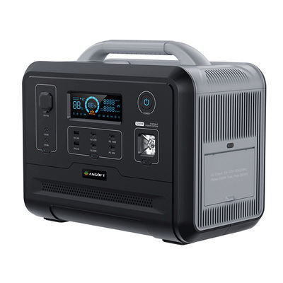USB*4 PD*4 DC*2の屋外の電源の携帯用充電器のための1200W 2000Wh 5V 12V充満動力火車力銀行