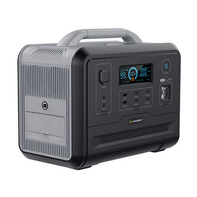 USB*4 PD*4 DC*2の屋外の電源の携帯用充電器のための1200W 2000Wh 5V 12V充満動力火車力銀行