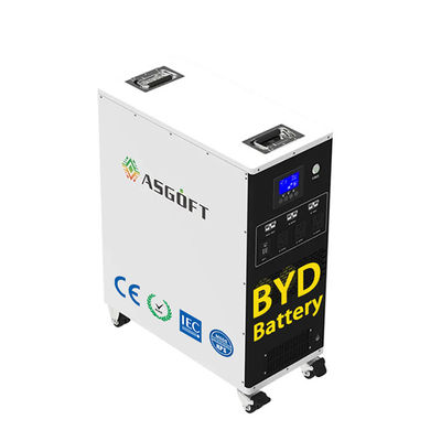 BESS携帯用6Kwh lifepo4電池のパック3KWインバーター出力移動式生成