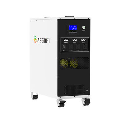 1つの携帯用発電所雑種インバーター3kwの6kwhリチウム イオン電池すべて