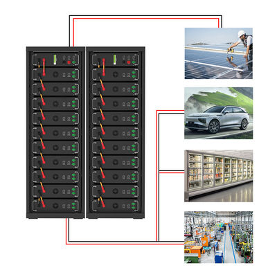高電圧ラックスタイル Lifepo4 バッテリー 15kwh 20kwh 30kw 50kw 100Kw 産業用エネルギーシステム