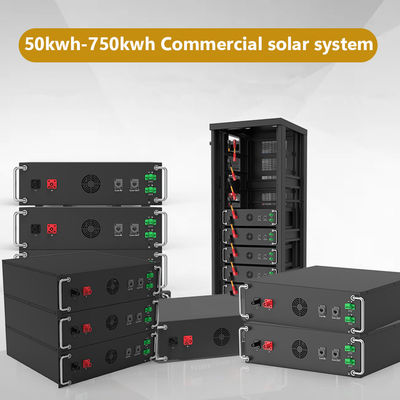 15kwh-750kwh 商用用ラックキャビネット 高電圧 太陽光発電貯蔵システム