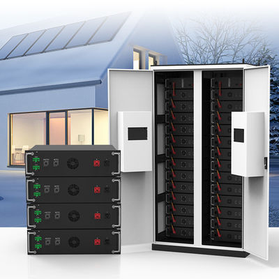 100kwh 商業用太陽光発電貯蔵電池 200KWH Lifepo4 ハイブリッドインバーター 電池 エネルギーシステム