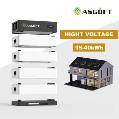 高電圧100Ah太陽光発電機 15kwh-40kw 蓄積可能な蓄電池 100Ah家庭用リチウムイオン電池