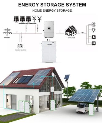 UL証明書 家庭用 5kw 10kw 20kw ソーラー PV 貯蔵 LiFePO4 リチウム電池