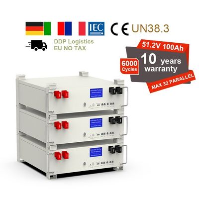 48V 5kWh 100Ah LiFePO4 パック バッテリー 蓄積されたリチウムイオンエネルギー蓄電池