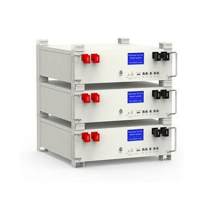 OEM/ODM 51.2v 100ah LiFePO4 積み重ねられるラック 5kWh-160kWh エネルギー貯蔵電池
