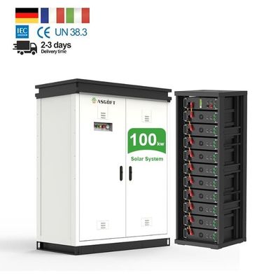 高電圧50kWh LiFePo4 リチウム電池 100kWh 太陽エネルギー貯蔵システム