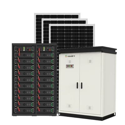50KW 100KW 室外リチウム電池貯蔵システム ハイブリッドマイクログリッド発電所
